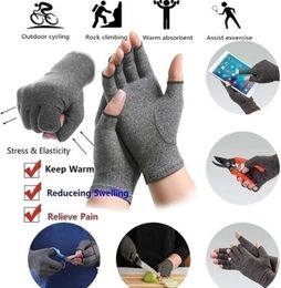 1 Pairs Health Compression Rheumatoid Relax Finger Pain Relief Joint Care Wrist Support Brace Arthritis Gloves DHL5065569