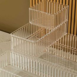 Jewelry Tray Drer Transparent Visual Jewelry Accessories Storage Box Plastic Household Items Cosmetics ring box gift box