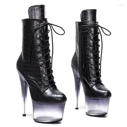 Boots Fashion 17CM/7inches Pole Dancing Shoes High Heel Platform Women's Modern