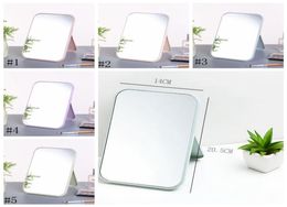 High List Makeup Mirror Desktop Colourful Vanity Mirror Folding Portable Large Square Princess Mirror 205x 14 cm EEA91083816940