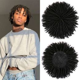 Belle Show Dreadlock Hair Topper Clip in Half Wigs Locs Braided Soft Short Wig Dreads for Men Women