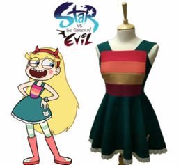 Star Vs the Forces of Evil Star Butterfly Dress Cosplay Costume custom made6574233