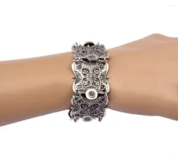 Link Bracelets Ethnic Bohemian Beachy Coin Turkish Gypsy Tribal Chic Silver Color For Women Festival India Jewelry