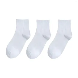 Women Socks Long Men's Solid Colour Sweat-absorbent Autumn And Winter High Sports Basketball Mid-calf