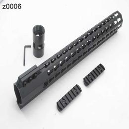 Original Tactical Ultralight 15 Inch Key Mod Picatinny Rail for Ar15 M4 M16 Free Float Handguard Shipping rr