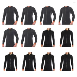 Women's Swimwear Diving Jacket High Efficiency Cold Proof Good Elasticity Long Sleeve Style Breathable Swimsuits Wetsuit Women Black M