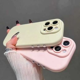 Cell Phone Cases Candy Color silicone phone cover suitable for iPhone 11 15 14 13 14 Pro Max X XR Xs Max camera lens shock-absorbing ordinary soft TPU shell J240509