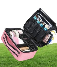 New Makeup Case Professional Beauty Brush Women Cosmetic Suitcase Waterproof Make Up Organiser Travel Storage Bags For Manicure5834545