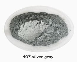 500g Buytoes Silver gray Color Pearl Mica powder Pigment Pearlescent Coating Pigment Cosmetic PigmentPlastic Rubber Pigment3667781