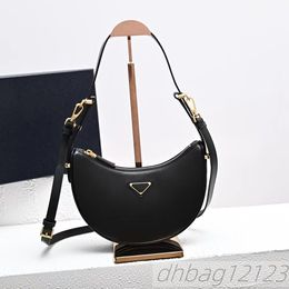 10A Women's Designer Bag Hobo Wallet Fashion Golden Triangle Half Moon Bag Luxury Crossbody Handbag Horn Bag Men's Clutch Shoulder Real Leather Underarm Bag