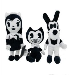 Bendy Boris Alice Angel Plush Doll Ink Machine Soft Stuffed Thriller Figure Toys For Kids Adult Xmas Halloween Gifts 30cm4741689