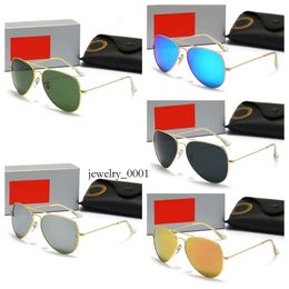 Men Classic Brand Retro women Bans Sunglasses Bands Designer Eyewear 3025 Metal Frame Designers rays Sun Glasses Woman 3026 2719