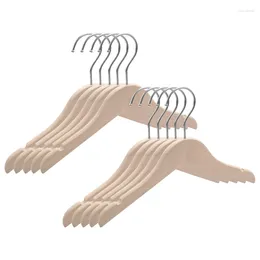 Hangers Promotion! Wooden Children's/Children's (10 Pack) Smooth And Durable Baby/Parenting Hangers-12.5 Inch-Space Savin