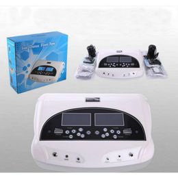 2024 New Deep Cleansing Dual Ionic Foot Detox With Wristband Fir Belt,Ce Approved Detox Machine,Ion Foot Spa,Foot Bath,Ion Cleanse Free Ship526