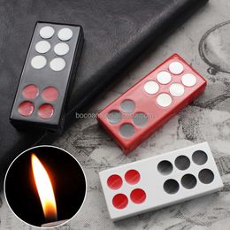 WM Mahjong Metal Lighters Personality Strange Open Flame Lighters Creative Lighters Wholesale