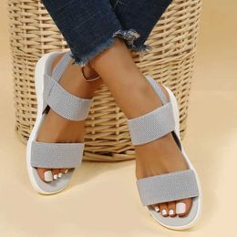 Sandals Womens Fashion Wedge Shoes for Women Designer Platform Ladies Outdoor Beach Female New Summer 2023 H240509