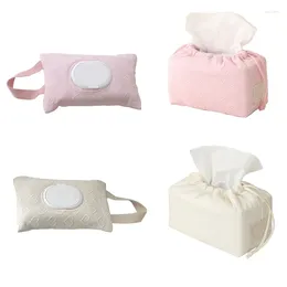 Stroller Parts Diaper Bag Cloth Tissue Storage Hand Paper Towel Hold Box For