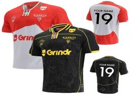 Biarritz 2022 Home away Rugby Jersey quality rugby shirt big size 5xl Custom name and number1431803