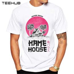 Men's T-Shirts THUB Kame House Print T-Shirt Fashion Cool O-neck Hattori Hanzo Mens T Shirt Short Slve Casual Men Clothing Y240509