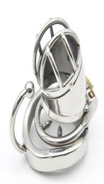 Male Short Stainless Steel Cage Hook Ring Men Metal Small Locking Belt Device with Barbed Spike Ring Sexy Toys DoctorMonalisa CC1018289372