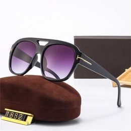 Designer Sunglasses 2024 New Fashionable Large Frame Personalized Sunglasses for Men and Women Couples Sunglasses for Driving Concave Shaped Driving Glasses T