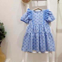 Girl Dresses Wholesale Of Girls Dress Size 2024 Summer Korean Western Leisure Cotton