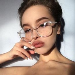 Sunglasses 2021 Round Clear Glasses Frames Women Spectacle Vintage Myopia Men Transparent Frame Nerd Optical Eye 251t