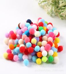 Pompom 8mm 10mm 15mm 20mm 25mm 30mm Soft Pompones Fluffy Plush Crafts DIY Pom Poms Ball Furball Home Decor Sewing Supplies9283842