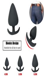 Big Silicone Butt Plug Huge Anal Plug For Men Mens Large Anals Toys Sex Toy For Wearing All Day Y1907161363516