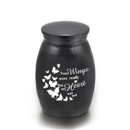 Small Keepsake Urns for Human Ashes Mini Cremation Urns for Ashes Memorial Ashes HolderYour Wings were Ready 25 x 16 mm4677811