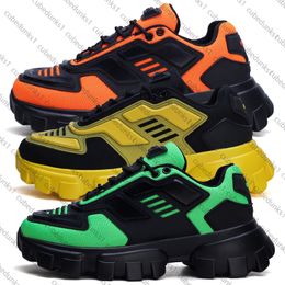 Designers Casual Transformers Thick soled Mens Sports Shoes Classic Black Green Yellow Orange Outdoor Travel Shoes 39-45