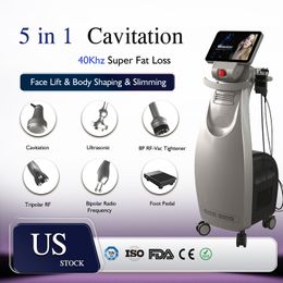 Multifunctional Body Shape Slimming Cavitation Fat Removal Vacuum Bipolar Eye Care Healthy Beauty Machine