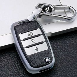 Car Key TPU Style Car Key Case Protector Cover For KIA RIO K2 K3 K5 Optima Sorento Forte Sportage Cerato Ceed Picanto 2020 Accessories T240509