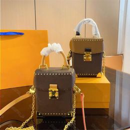 10A Fashion Bags Fashion Leather Handbag Rivet Women Strap Petite Designer Crossbody Shoulder Eaffc