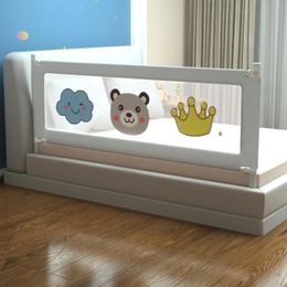 1 Pc Baby Safety Bed Barrier Children Rail Guard Bedroom Protector Kids Sleeping Washable Protective Toddler Fence 240428