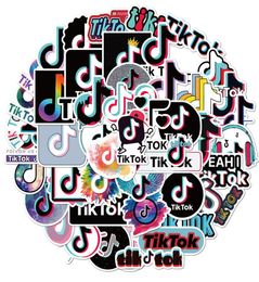 50 Tiktok Graffiti Sticker Boot Computer Personality Helmet Waterproof Sticker Z9NO2773861