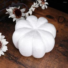 Decorative Flowers 2 Diy Graffiti Pumpkin Artificial Lifelike White Pumpkins Decoration Thanksgiving Fall Harvest Party