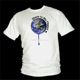 Men's T-Shirts Blue light T-shirt without Planet B - Earth Day and Environment Mens T-shirt New Unisex Fun Top Mens Summer T-shirt Y240509