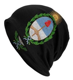 Berets Coat Of Arms Argentina Bonnet Winter Warm Knitting Hat Skullies Beanies Caps Adult Flag Beanie Hats Outdoor Ski Cap3241190