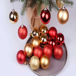 Decorative Flowers Wreaths 24Pcs/set 3cm Christmas Tree Ball Baubles Colorful Xmas Party Christmas Decorations Perfect Wedding Hanging Ball Wreath Ornament