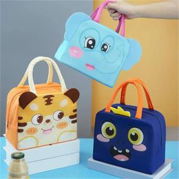 Storage Bags Lunch Bag For Kid Children Packs Handheld Thermal Portable School Cartoon Kids Tote Cute Wholesale