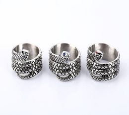 Fashion Private Design Penis Ring Glans Ring Snake head style Metal device Male Ring for male5576014