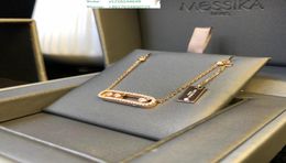 Gioielli in acciaio inossidabile in acciaio a sospensione in argento nuove collane a catena in stile europeo e americano per le donne accessori7896750