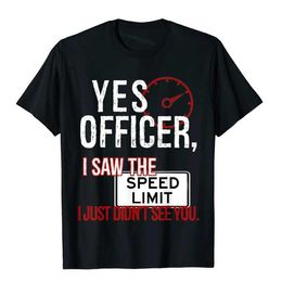 Men's T-Shirts Interesting Driver Police T-shirt Mechanical Gift Car Mechanical Tee Cotton Mens T-shirt Fitness Top T-shirt Designer Hip Hop d240509