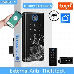 Smart Lock Waterproof digital electronic lock for outdoor use IP 65 intelligent electronic lock fingerprint lock WX