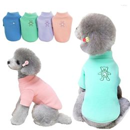 Dog Apparel Winter Clothes Warm Fleece Jacket Puppy Cats Coats Soft Pet Vest For Small Dogs T-Shirt Pullover ChihuahuaTeddy Pug Costumes