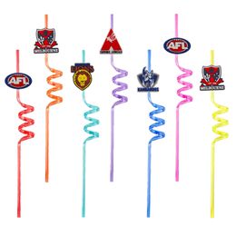 Disposable Plastic Sts Sports Logo Themed Crazy Cartoon Drinking For Christmas Party Favours Goodie Gifts Kids Childrens Supplies Birth Ot3Hz