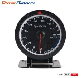 Dynoracing 60MM Car Voltmeter 818V Voltage Gauge Red White Lighting Volt Gauge Car Meter For 12V Car BX1014721351654