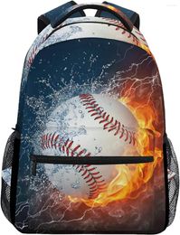 Backpack Baseball Kids For Boys Girls School Backpacks Bookbag Elementary Bag Book Daypack Travel