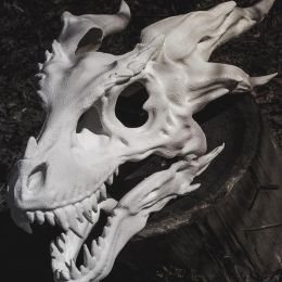 Masks New Dragon Mask Movable Jaw Dino Mask Moving Jaw Dinosaur Decor Mask For Halloween Party Cosplay Mask Decoration